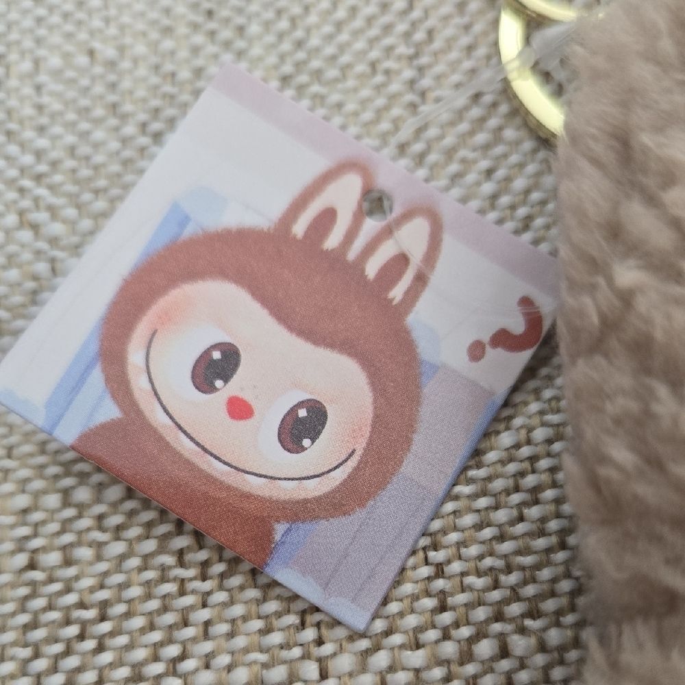 Labubu Plush Id Card KeyChain - Picture 5 of 6
